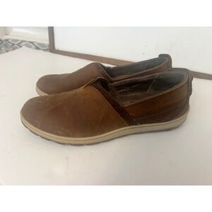 Merrell Ashland Brown Sugar Slip On Loafers Women's Comfort Leather Shoes Size 7